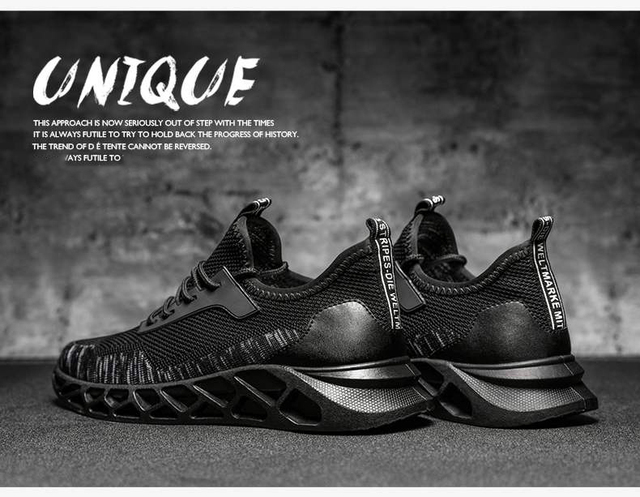 Nowe męskie ostrze projektant Sneaker Casual Jogging koszykówka trener odkryty miękki oddychający tenis lekkie odkryte buty sportowe - Wianko - 16