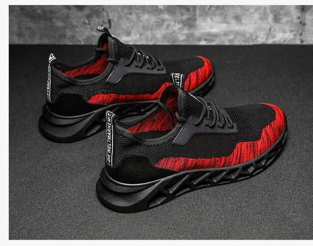 Nowe męskie ostrze projektant Sneaker Casual Jogging koszykówka trener odkryty miękki oddychający tenis lekkie odkryte buty sportowe - Wianko - 13