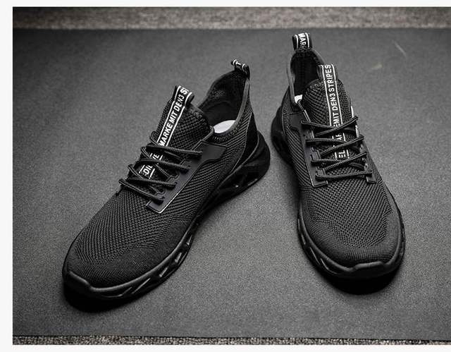 Nowe męskie ostrze projektant Sneaker Casual Jogging koszykówka trener odkryty miękki oddychający tenis lekkie odkryte buty sportowe - Wianko - 12