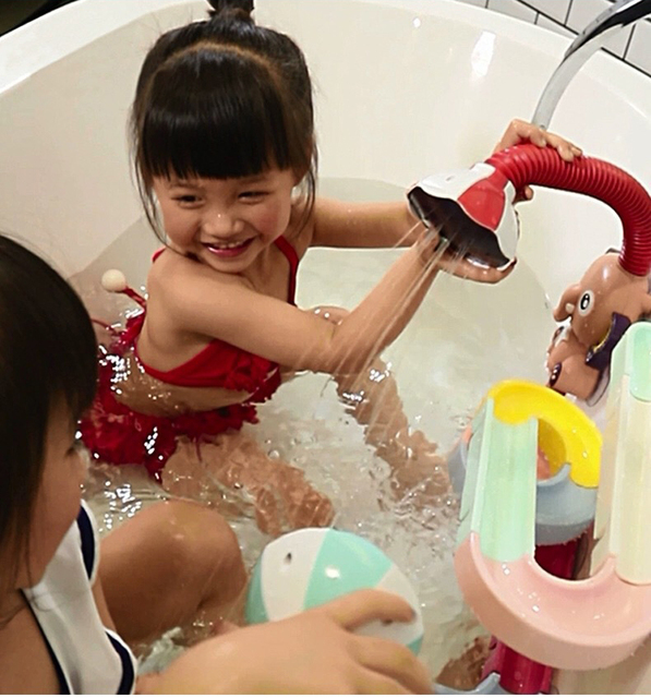 Zabawka do kąpieli dla niemowląt - zestaw Spray z elektryczną kaczką i słoniem, zabawki wodne dla dzieci w basenie i wannie - Wianko - 19