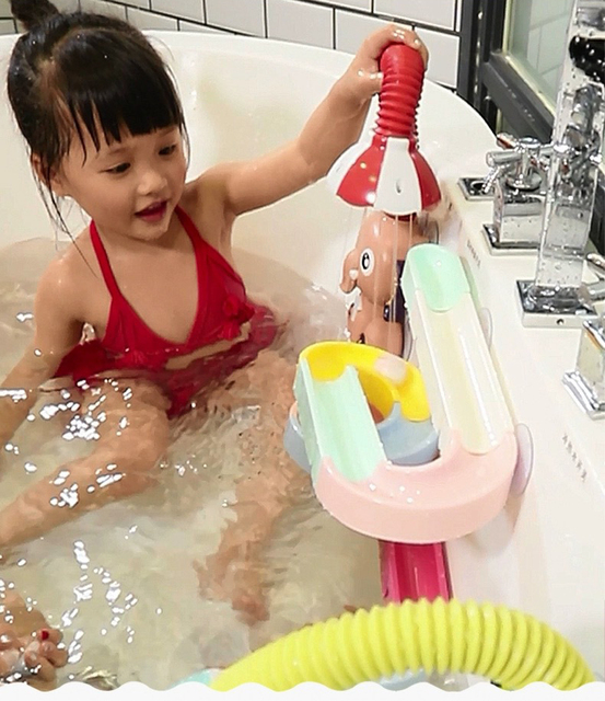 Zabawka do kąpieli dla niemowląt - zestaw Spray z elektryczną kaczką i słoniem, zabawki wodne dla dzieci w basenie i wannie - Wianko - 21
