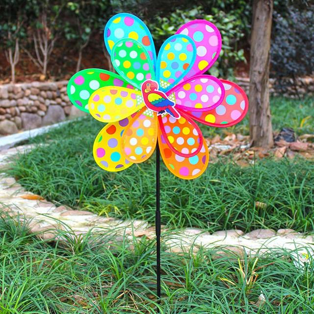 Wiatraczek motywacyjny w kształcie kwiatu - wyjątkowy gadżet dla dzieci - Wianko - 4