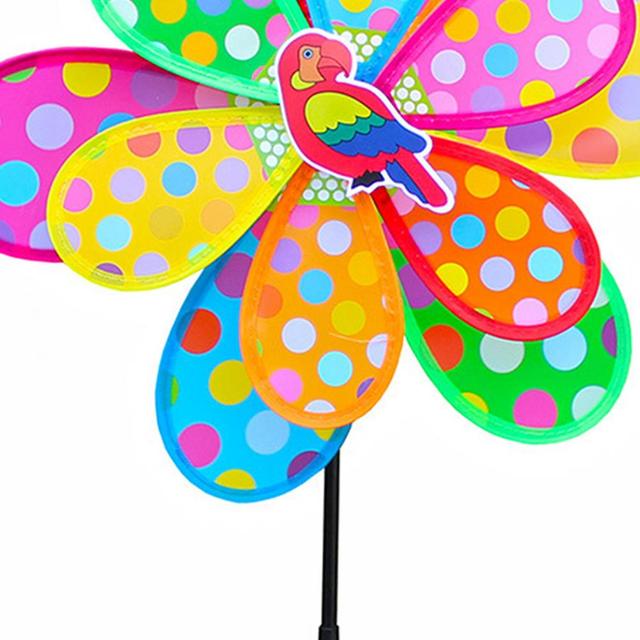 Wiatraczek motywacyjny w kształcie kwiatu - wyjątkowy gadżet dla dzieci - Wianko - 7