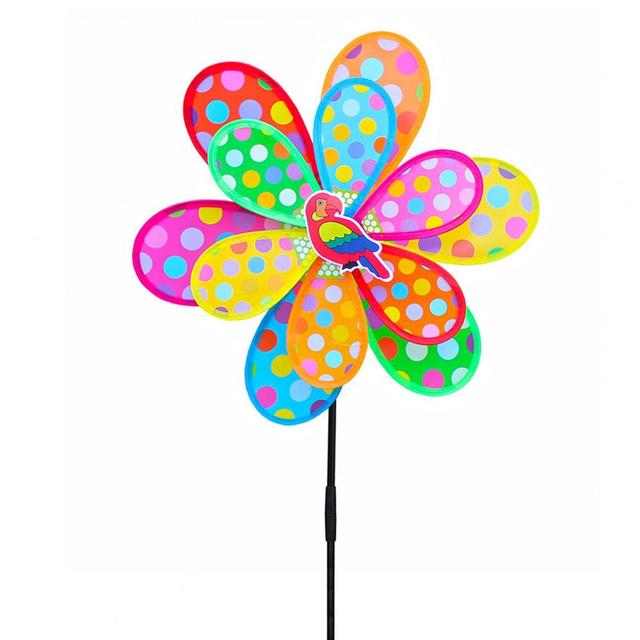 Wiatraczek motywacyjny w kształcie kwiatu - wyjątkowy gadżet dla dzieci - Wianko - 6