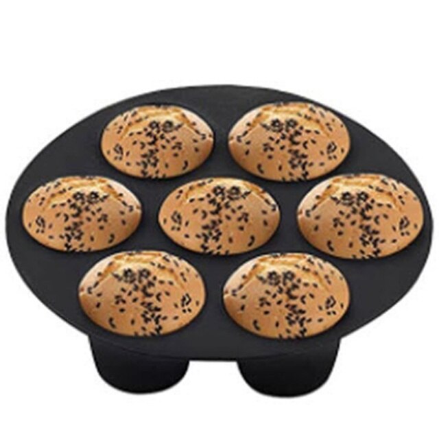 Foremka na babeczki non-stick Muffin forma do ciasta - taca 3.5-5.8L frytownic dodatki - Wianko - 1