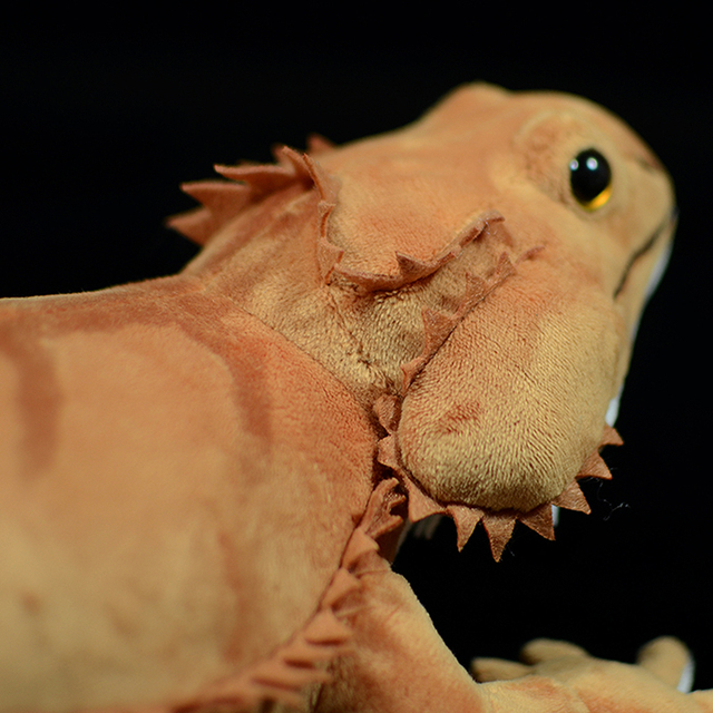 Pogona Vitticeps - Realistyczna Replika Wypchana pluszowa Iguana o długości 46cm - Wianko - 6