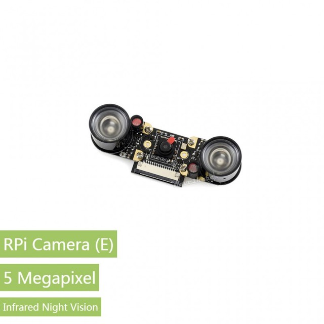 Kamera RPi z noktowizyjnym modułem 5 MP OV5647 idealna do wszystkich Raspberry Pi - Wianko - 1