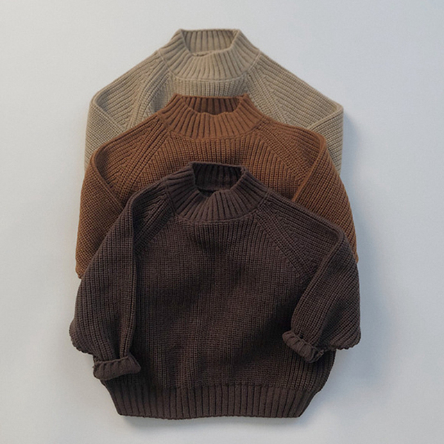 Koreański Dziergany Sweter Bez Rękawów dla Dzieci w Jesienno-Zimowych Kolorach - Wianko - 4
