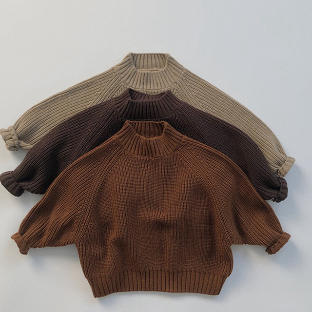 Koreański Dziergany Sweter Bez Rękawów dla Dzieci w Jesienno-Zimowych Kolorach - Wianko - 3