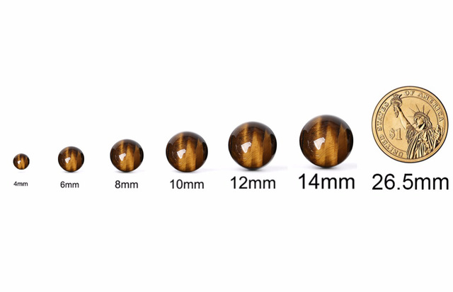 Hurtownie Luźne Koraliki Naturalne Kamienie z Szklanymi Sznurkami 4-12 Mm do Tworzenia Biżuterii - Wianko - 17