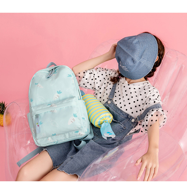 Plecak nylonowy na co dzień z nadrukiem - dla dzieci, kobiet i dziewcząt, wodoodporny - Wianko - 5
