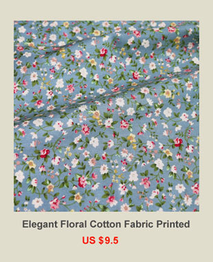 Materiałowy nadruk kwiatowy haft czystej bawełny na koszulkę sukienkę dziecięcą - 100cm x 140cm - Wianko - 32