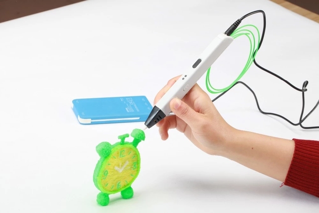 Długopis 3D DEWANG z zestawem PLA/włókno ABS oraz akcesoriami USB - idealny prezent urodzinowy dla dzieci i dorosłych - Wianko - 1
