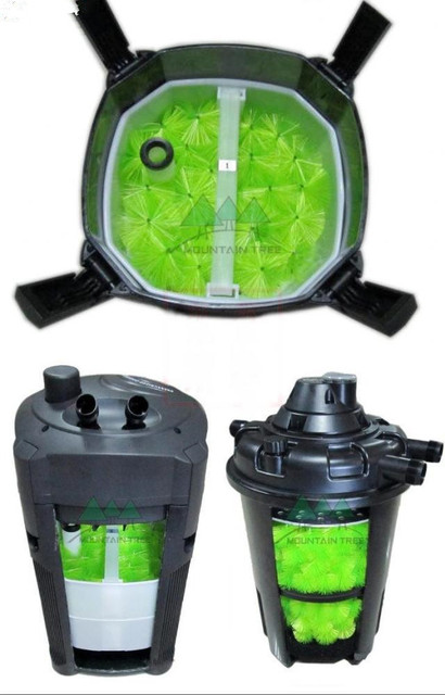 Filtry akwarium koi Fish Tank - 10szt. szczotek filtrujących ze stali nierdzewnej 304, o długości 30/40/50cm - skimmer do czyszczenia dna - Wianko - 24
