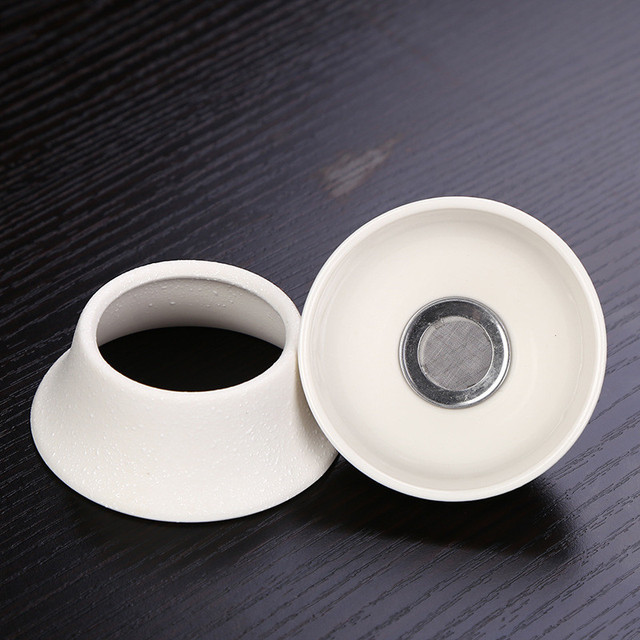 Zestaw ceramicznych naczyń do herbaty - 10 sztuk, ręcznie malowana porcelana, chiński styl, ceremonia picia herbaty - Wianko - 7