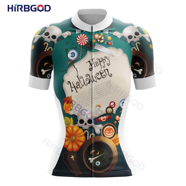 Koszulka rowerowa damska HIRBGOD z krótkim rękawem Pro MTB Bike lato - Wianko - 19