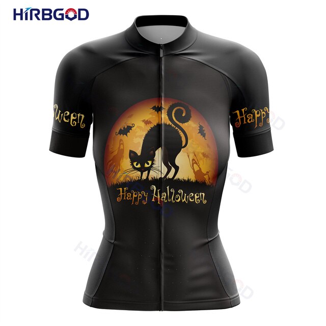 Koszulka rowerowa damska HIRBGOD z krótkim rękawem Pro MTB Bike lato - Wianko - 15