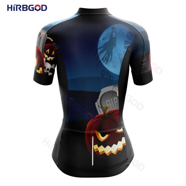 Koszulka rowerowa damska HIRBGOD z krótkim rękawem Pro MTB Bike lato - Wianko - 18
