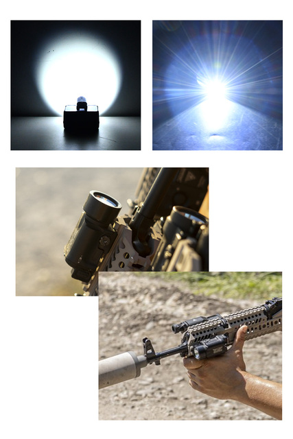 Latarka WADSN Zenitco KLESCH-1 GEN.2.0 o dużej mocy do airsoftu, polowań i broni Glock 17 AR15 - Wianko - 5