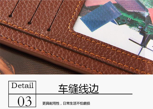 Nowoczesny portfel męski z dużą pojemnością i wieloma funkcjami - dłuższy styl - Wianko - 8
