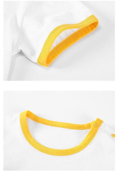 Zestaw ubrań dla dzieci: Krótki rękaw T-shirt + spodnie Casual, Chińskie modne ubranka dla niemowląt chłopca i dziewczynki - Wianko - 9