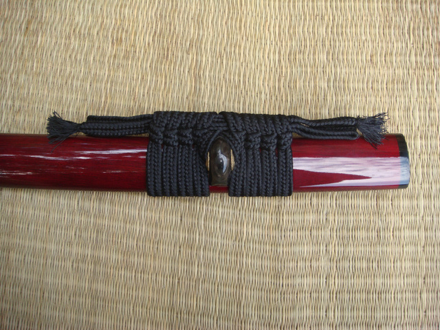 Ręcznie tkany Sageo - Japoński miecz samurajski, wielokolorowy przewód do pochwy Katana - Wianko - 1