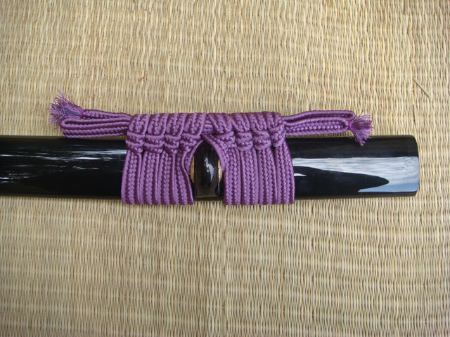 Ręcznie tkany Sageo - Japoński miecz samurajski, wielokolorowy przewód do pochwy Katana - Wianko - 9