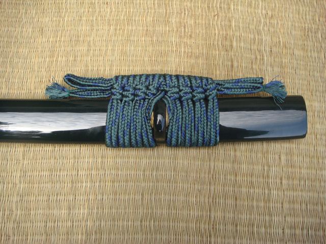 Ręcznie tkany Sageo - Japoński miecz samurajski, wielokolorowy przewód do pochwy Katana - Wianko - 7