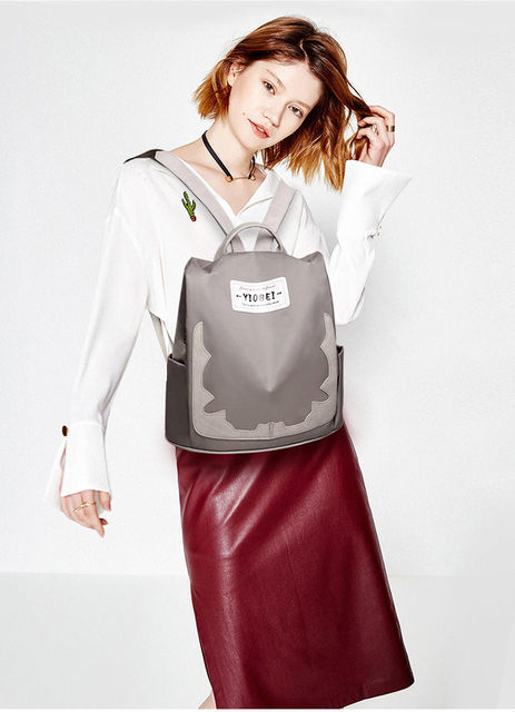 Plecak szkolny wodoodporny dla kobiet z dużą pojemnością i stylowym designem - Wianko - 16