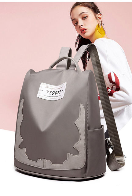 Plecak szkolny wodoodporny dla kobiet z dużą pojemnością i stylowym designem - Wianko - 7