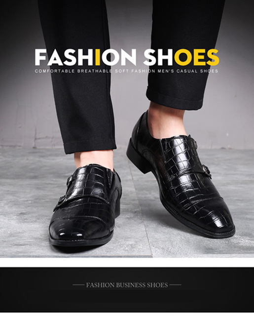 Mężczyźni skórzane buty formalne plus rozmiar Oxford w brytyjskim stylu ze skóry cielęcej na wesele i specjalne okazje - Sapatos Hombre - Wianko - 9