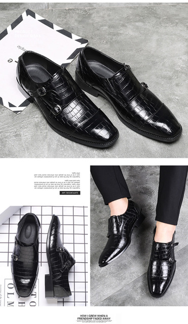Mężczyźni skórzane buty formalne plus rozmiar Oxford w brytyjskim stylu ze skóry cielęcej na wesele i specjalne okazje - Sapatos Hombre - Wianko - 10