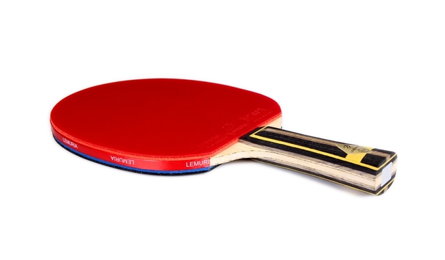 Nowość Lemuria ZJK Super ZLC - klejone ostrze do tenisa stołowego z obraźliwymi gumami Ping Pong Bat + 4 darmowe upominki - Wianko - 1