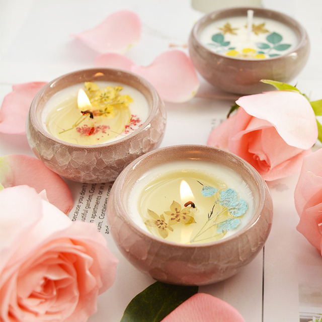 Zestaw 10 ceramicznych świeczników w słoikach z okrągłym pojemnikiem do tworzenia świec Ice Cracked Cup, idealny na prezenty lub jako futerał do przechowywania słodyczy - Wianko - 8