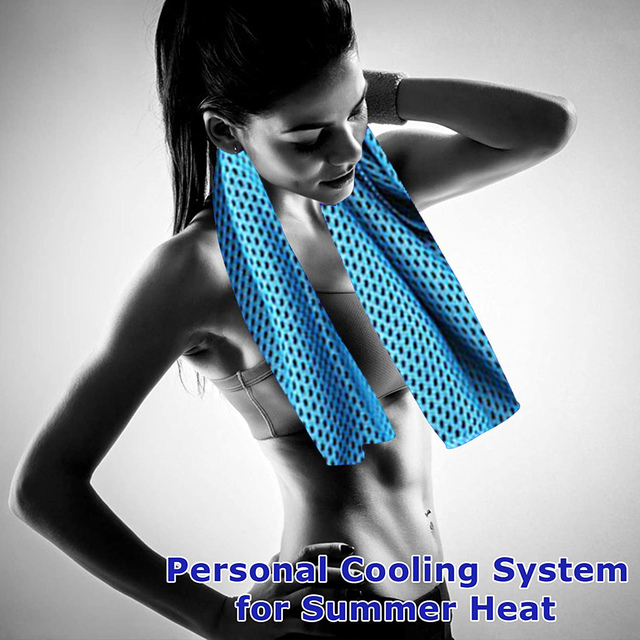 Ręcznik kąpielowy sportowy z mikrofibry - szybkoschnący, chłodzący, idealny do treningu fitness, jogi i kempingu - Wianko - 5