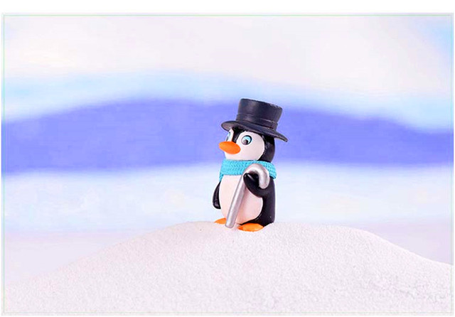 Magnes na lodówkę Little Penguin - kreatywne naklejki dla dzieci do domowej zabawy - Wianko - 9