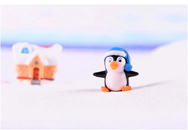 Magnes na lodówkę Little Penguin - kreatywne naklejki dla dzieci do domowej zabawy - Wianko - 8