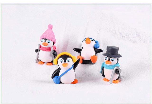 Magnes na lodówkę Little Penguin - kreatywne naklejki dla dzieci do domowej zabawy - Wianko - 6