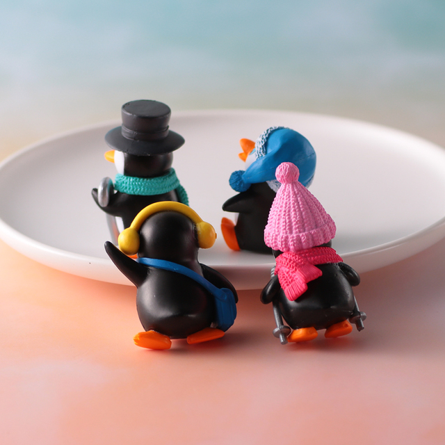 Magnes na lodówkę Little Penguin - kreatywne naklejki dla dzieci do domowej zabawy - Wianko - 2