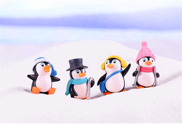 Magnes na lodówkę Little Penguin - kreatywne naklejki dla dzieci do domowej zabawy - Wianko - 5