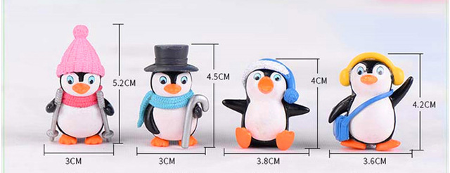 Magnes na lodówkę Little Penguin - kreatywne naklejki dla dzieci do domowej zabawy - Wianko - 7