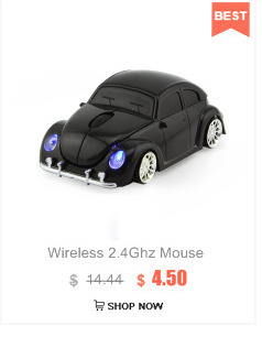 Mini mysz bezprzewodowa 2.4G w kształcie samochodu, projekt ślicznej Mause, 1600 dpi optyczna USB dla dzieci, dziewczyn na Laptop, PC, Notebook - różowa - Wianko - 6