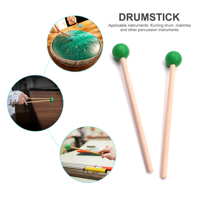 Bęben język Marimba Drumstick, 2 sztuki, instrument perkusyjny dla dzieci i dorosłych - Wianko - 11