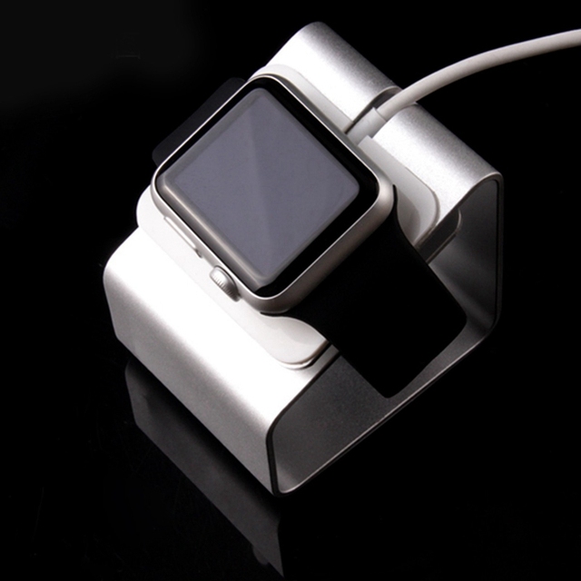 Aluminiowy przenośny stojak do ładowania Apple Watch, kompatybilny z serią 3-7 - Wianko - 3