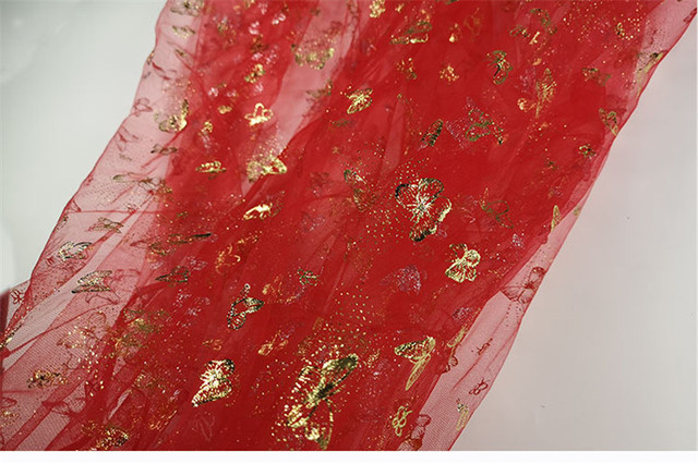 Tiulowa koronkowa sukienka ślubna dla dzieci - złoty motyl, przewiewny materiał, idealny na święta Bożego Narodzenia, Cosplay i inne okazje - Wianko - 16