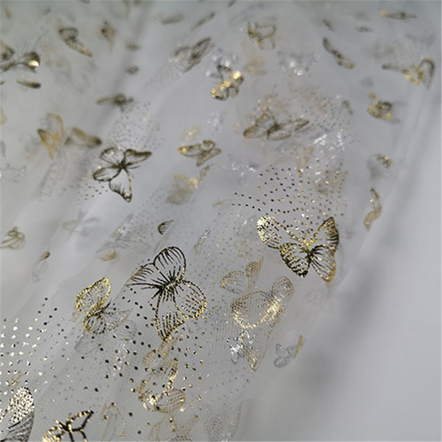 Tiulowa koronkowa sukienka ślubna dla dzieci - złoty motyl, przewiewny materiał, idealny na święta Bożego Narodzenia, Cosplay i inne okazje - Wianko - 7