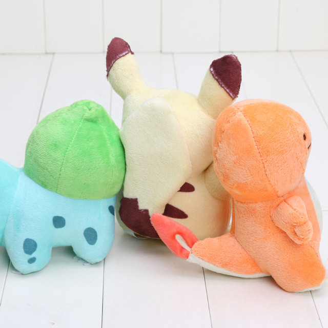 Pluszowa lalka Anime 12-18cm Charmander Squirtle Bulbasaur Clefairy Ditto Metamon - Wianko - 2