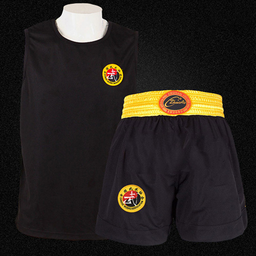 Jednolite spodenki bokserskie Sanda dla dorosłych i dzieci – Muay Thai MMA Koszula Kung Fu Wushu Sztuki Walki - Wianko - 10