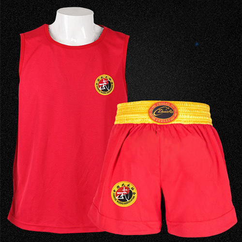 Jednolite spodenki bokserskie Sanda dla dorosłych i dzieci – Muay Thai MMA Koszula Kung Fu Wushu Sztuki Walki - Wianko - 9