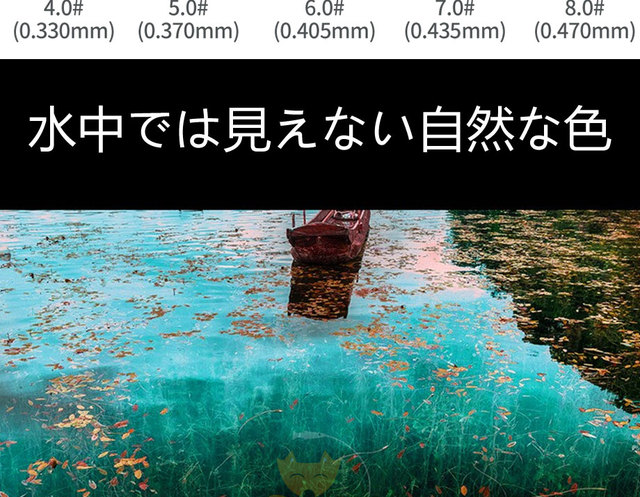 Japońska trwała żyłka wędkarska Nylon 500M Rock Sea/słodkowodna o średnicy 0.10mm-0.47mm - Wianko - 4